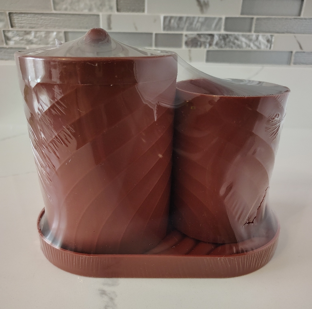 NEW Storage/Vanity Set - Burgundy
